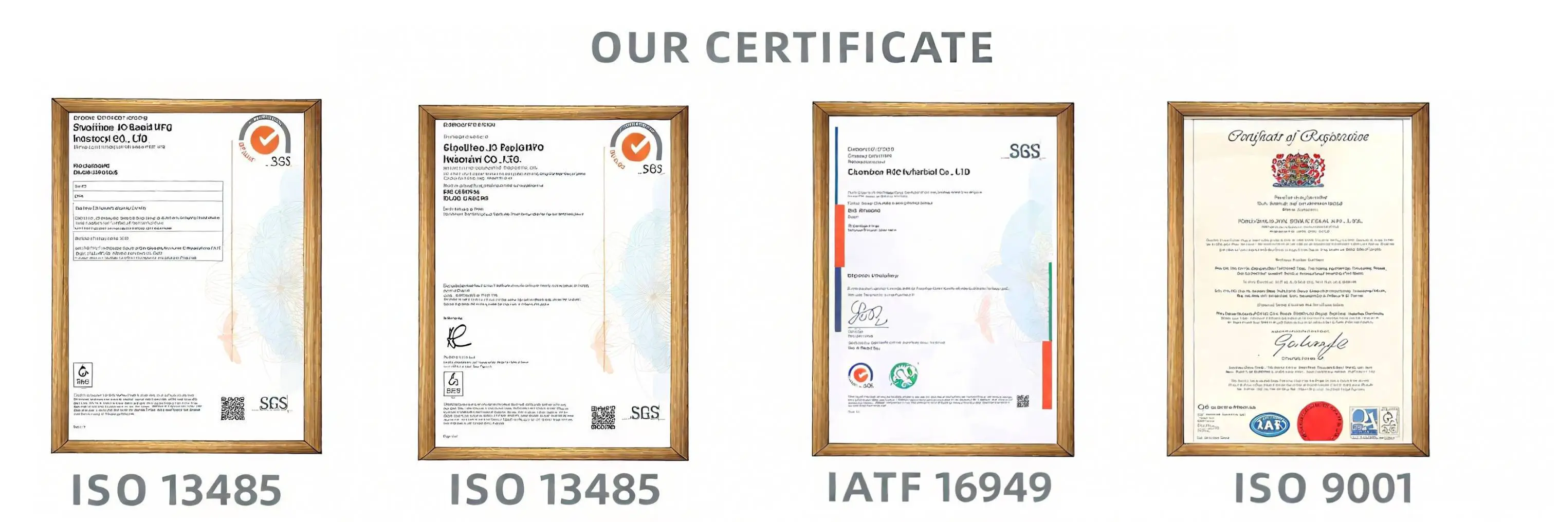 Quality Certification Quality Certification