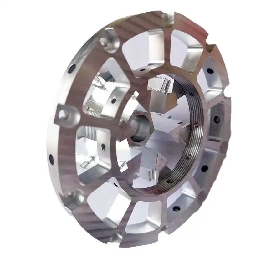 What are some common design features to reduce vibration in 5-axis parts？