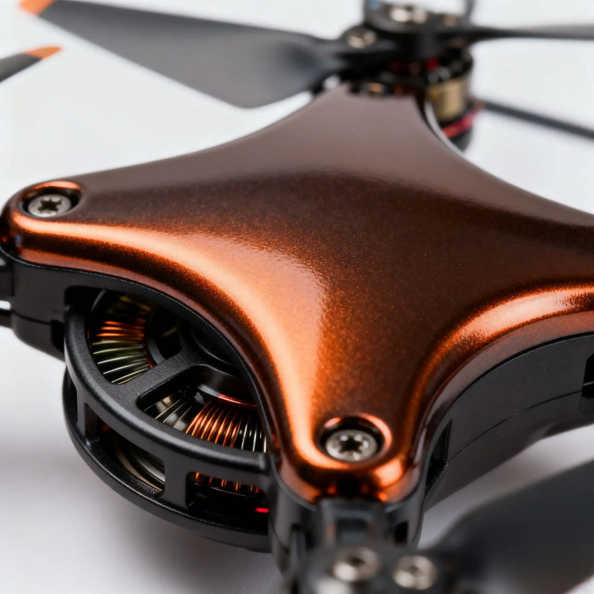 How can drone firmware be customized for high-wind flight stability？